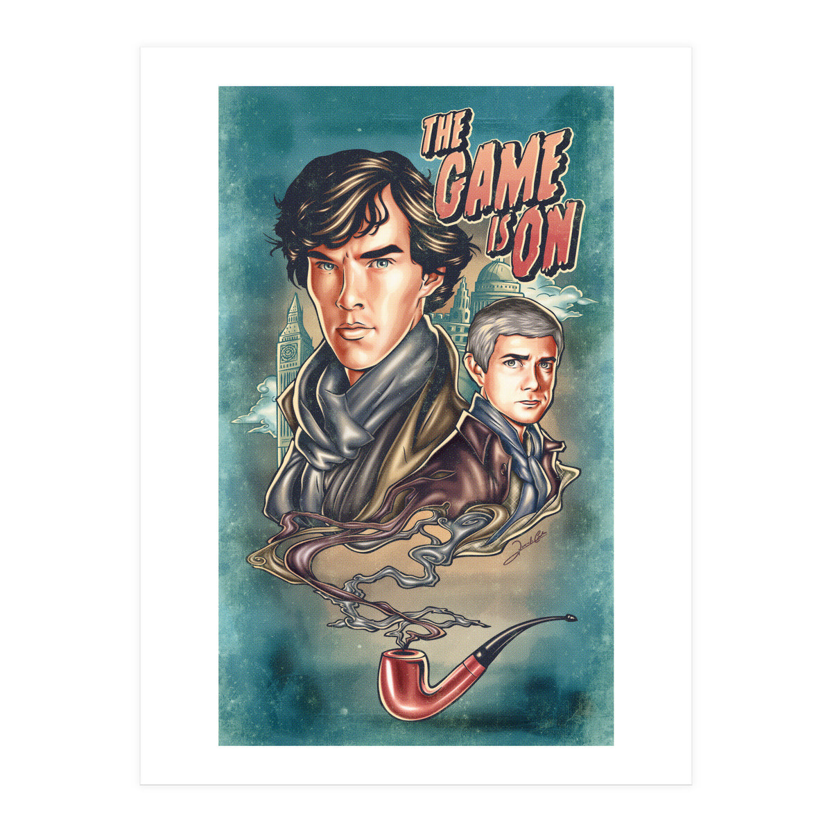 The Game Is On (Print Only)