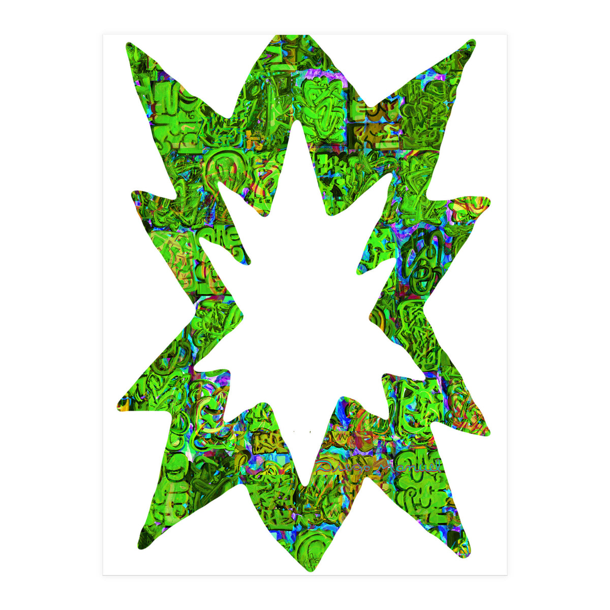 Graffiti Digita 2023 15  (Print Only)