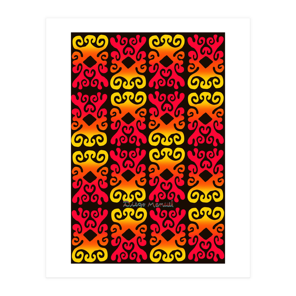 Tapiz Perfiles 2023 5 (Print Only)