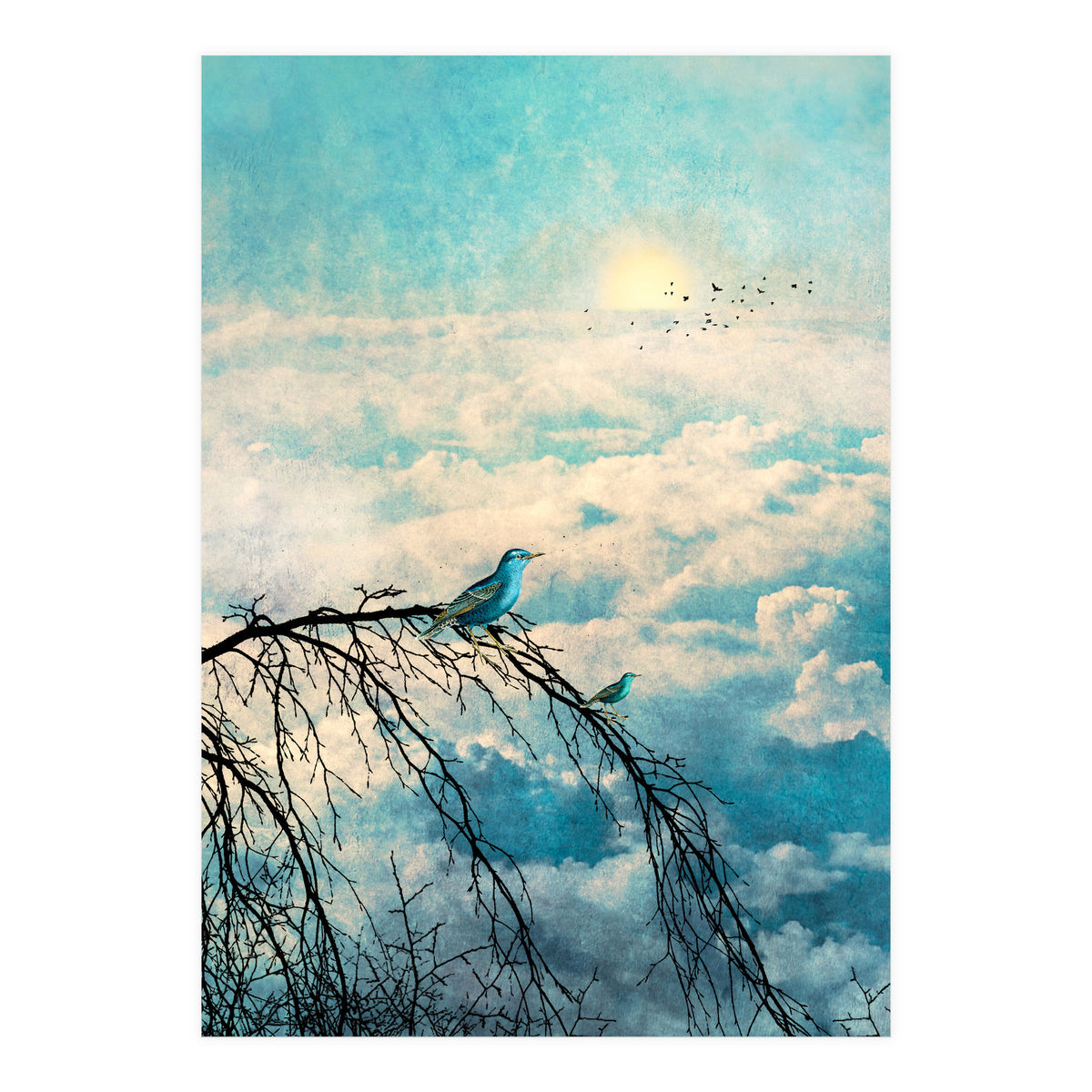 HEAVENLY BIRDS III-B2 (Print Only)