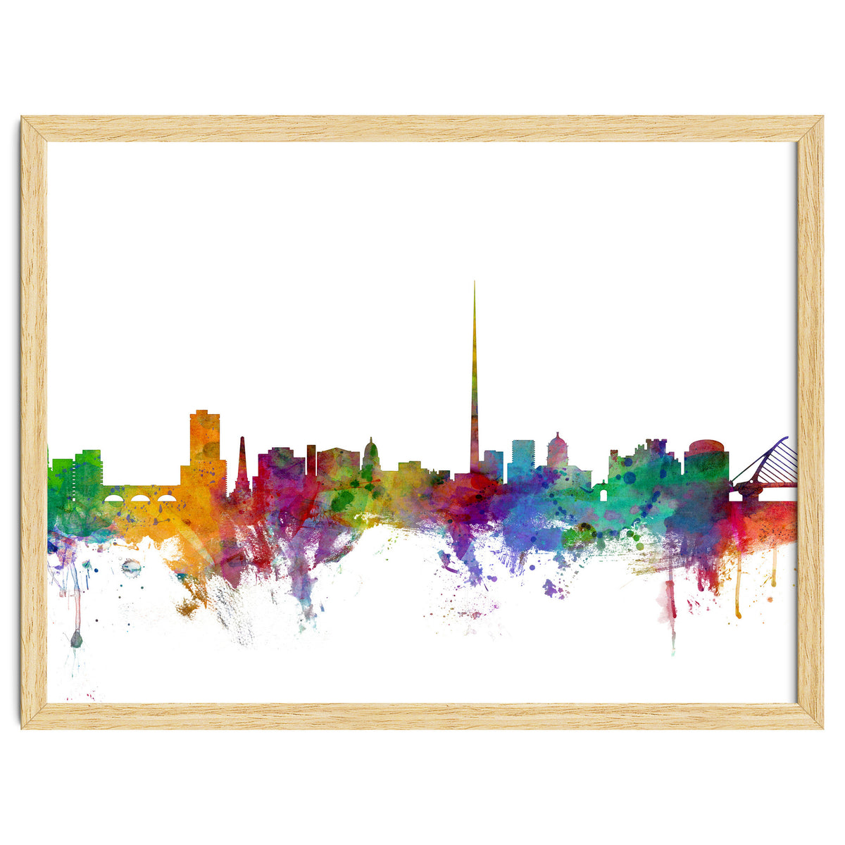 Dublin Ireland Skyline