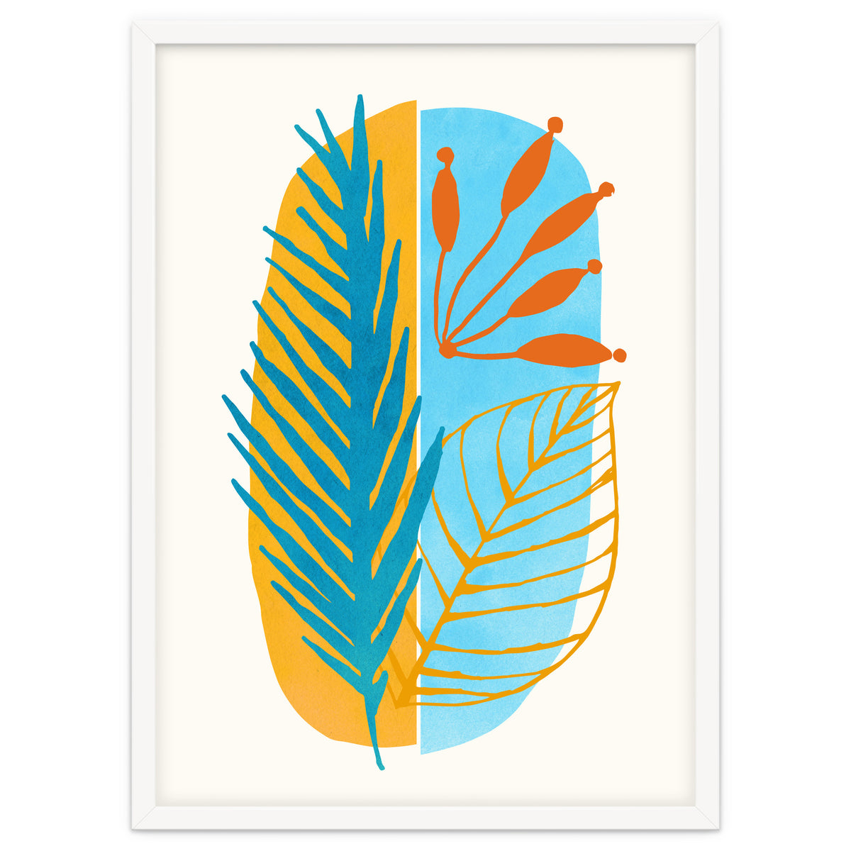 Beach Flora Abstract