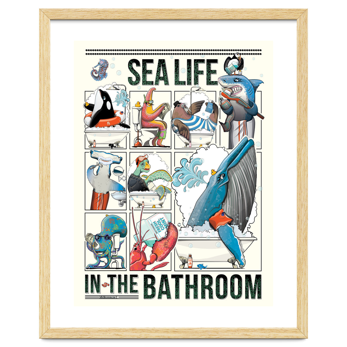Sea Life in the Bathroom