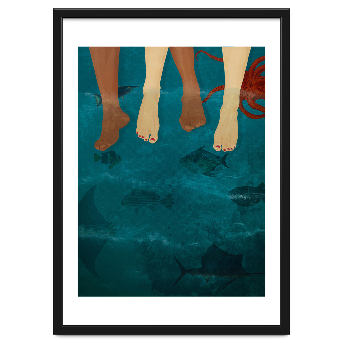 Sitting With The Fishes