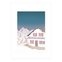 Mountain Love Mountain Hut (Print Only)