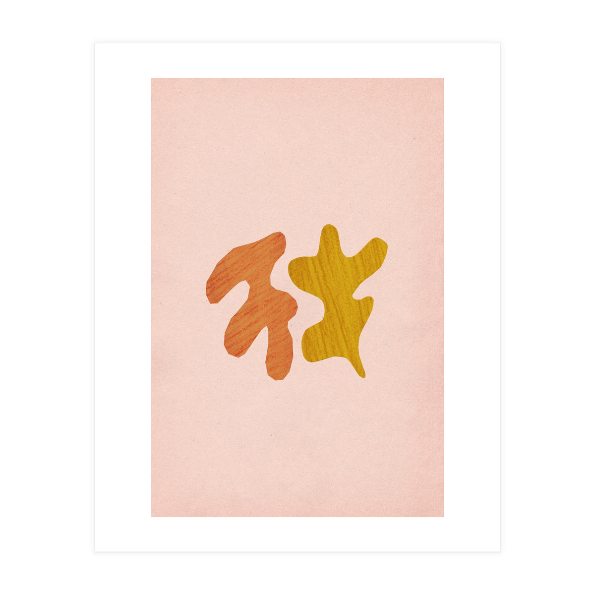 Matisse inspired shapes (Print Only)