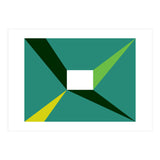 Geometric Shapes No. 27 - green, yellow & lime (Print Only) thumbnail