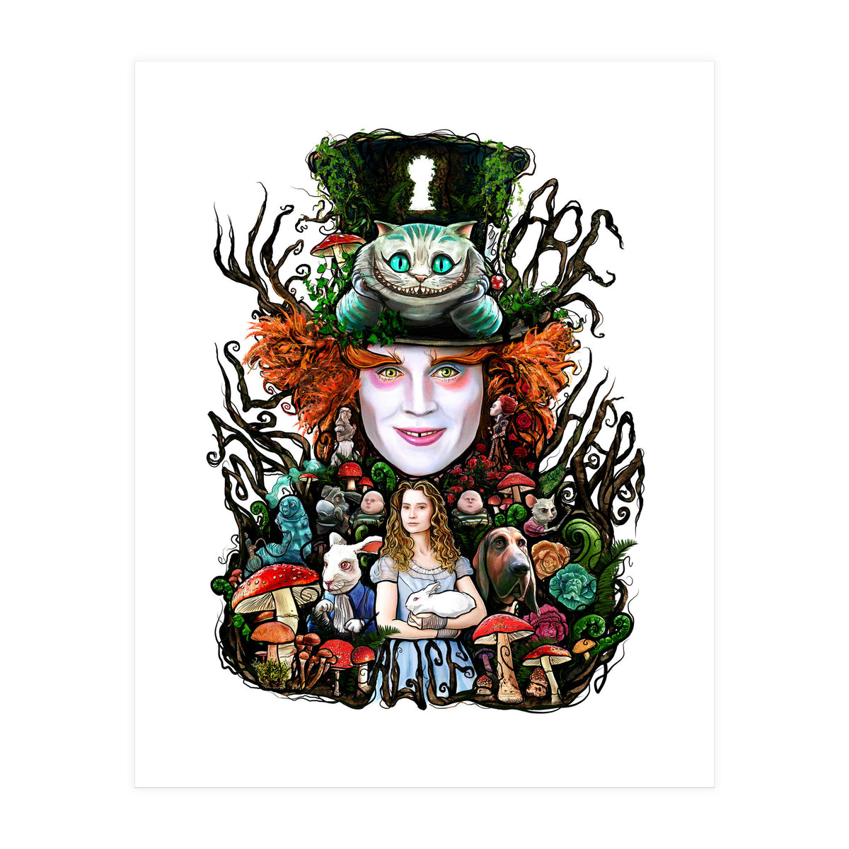 We Are All Mad Here (Print Only)