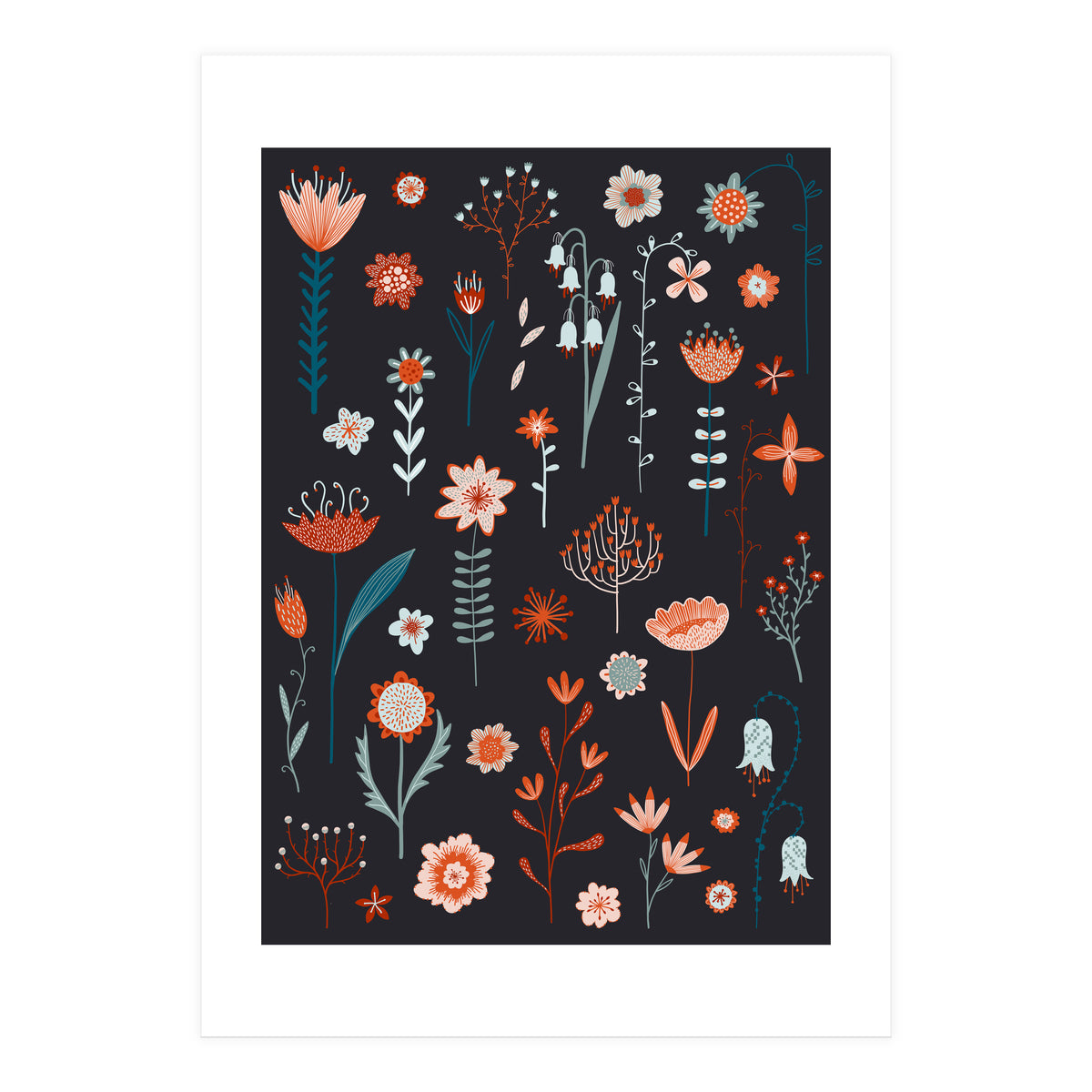 Flowers Of The Summer Dark (Print Only)