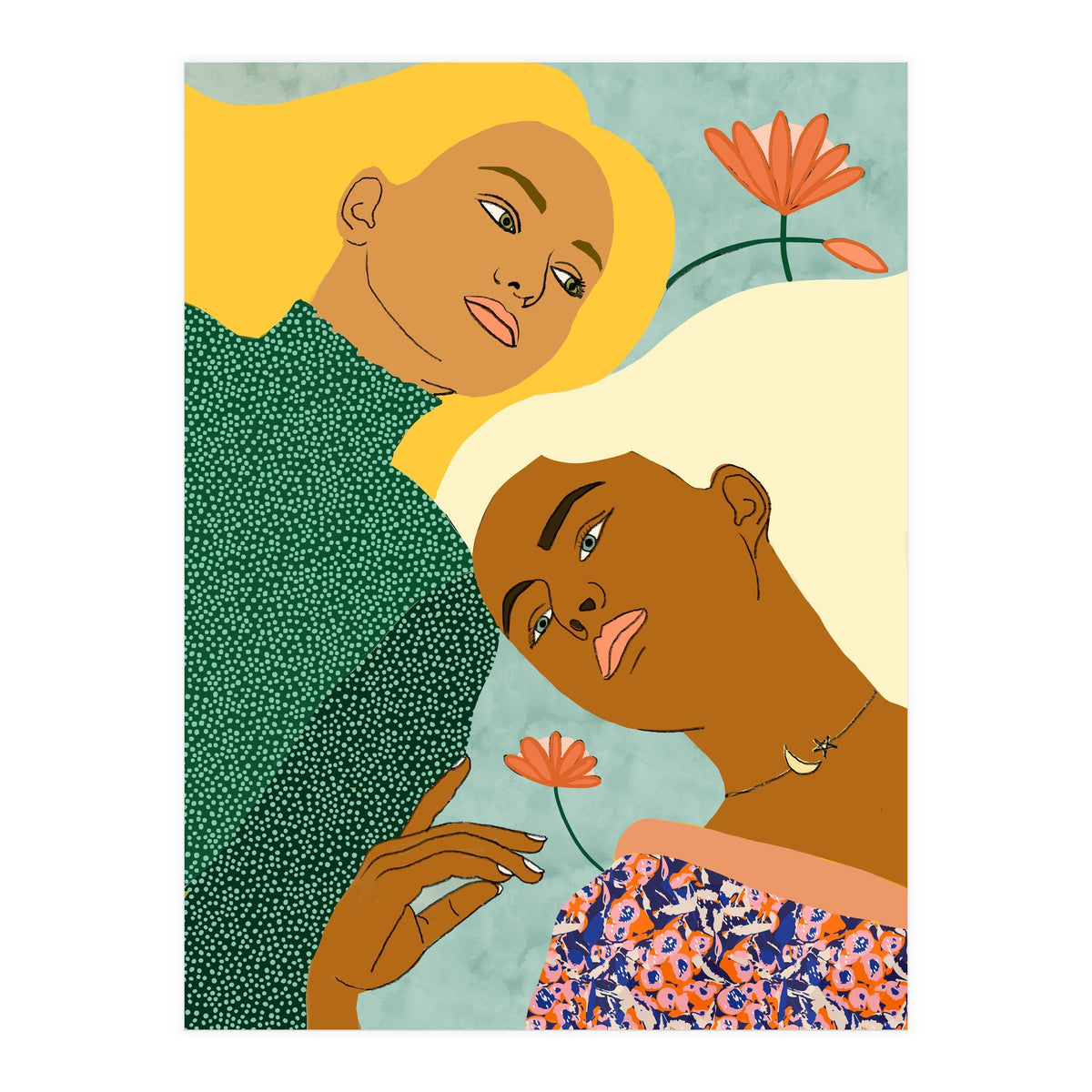 Two Souls One Body II (Print Only)