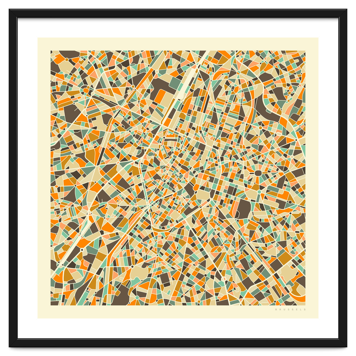 BRUSSELS MAP