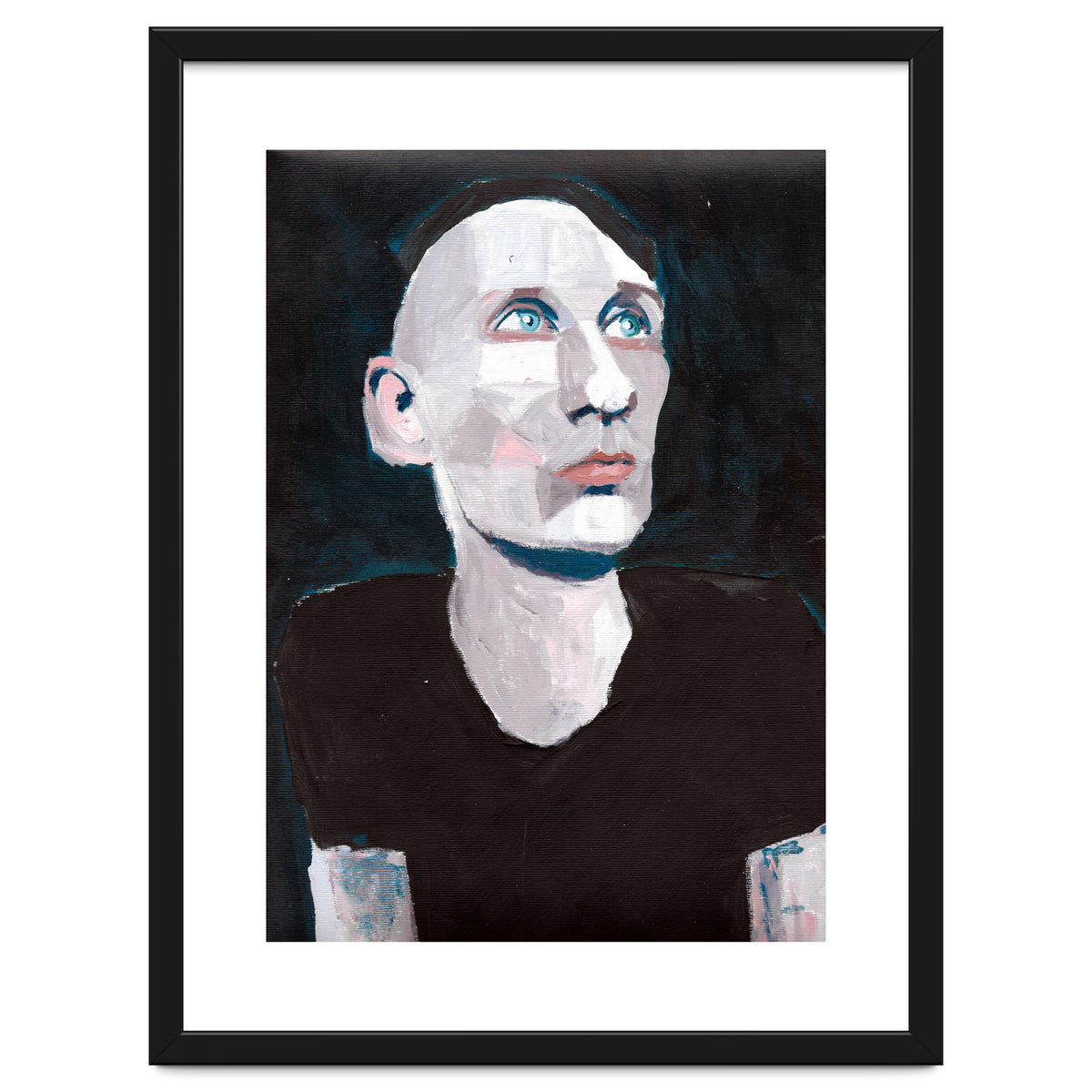 Untitled #029 - Man in black t-shirt