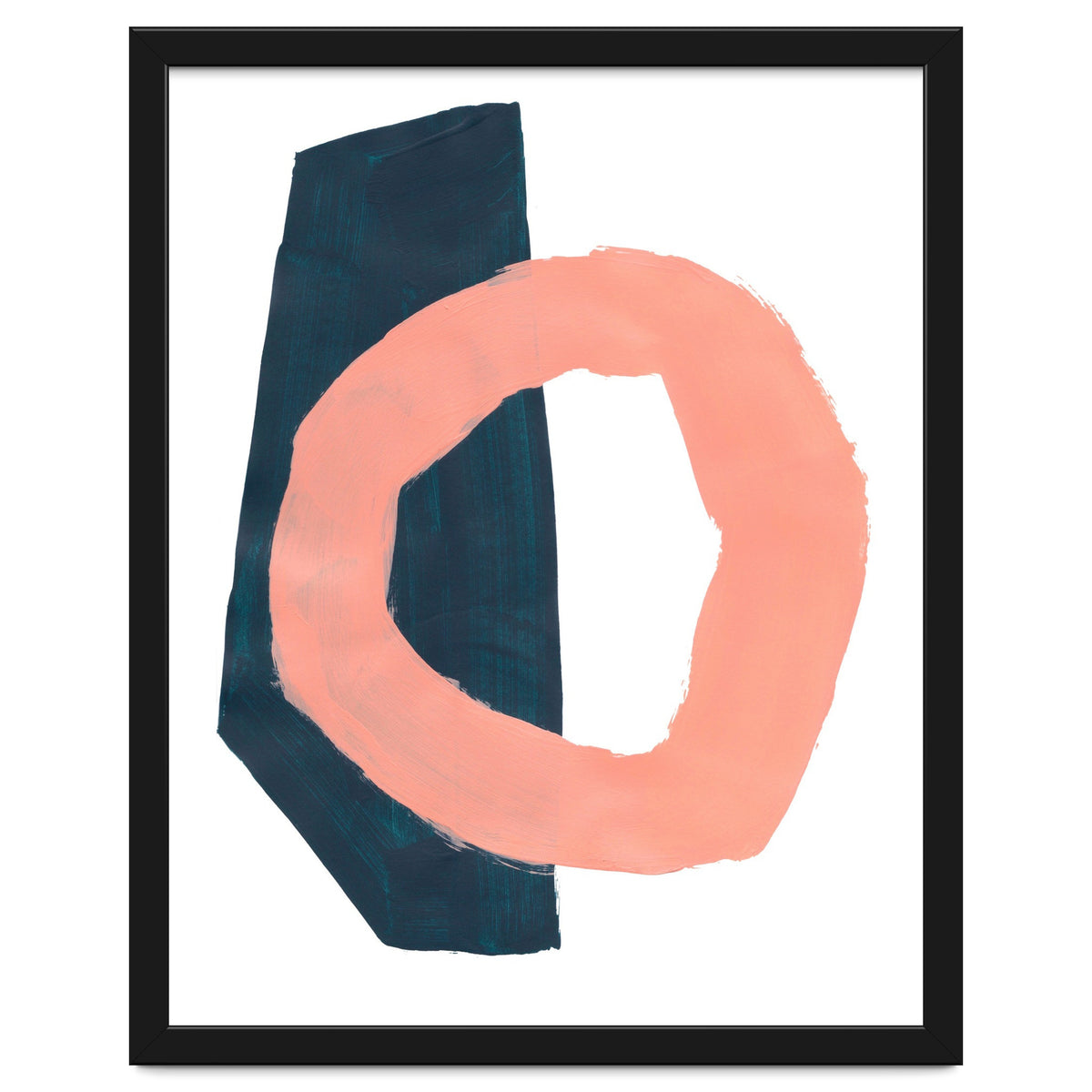 Teal Pillar Salmon Ring