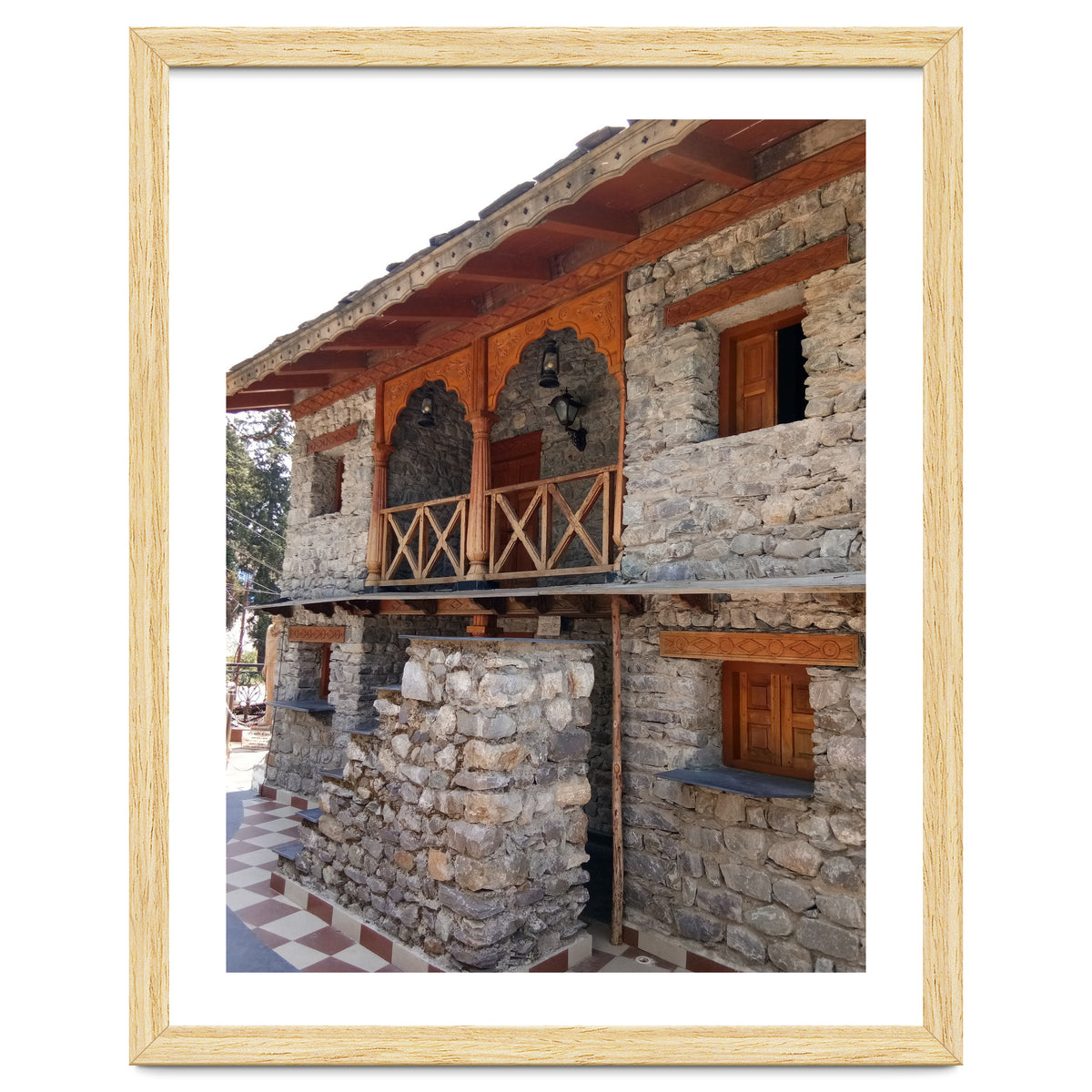 Architecture - Exposed Stone House