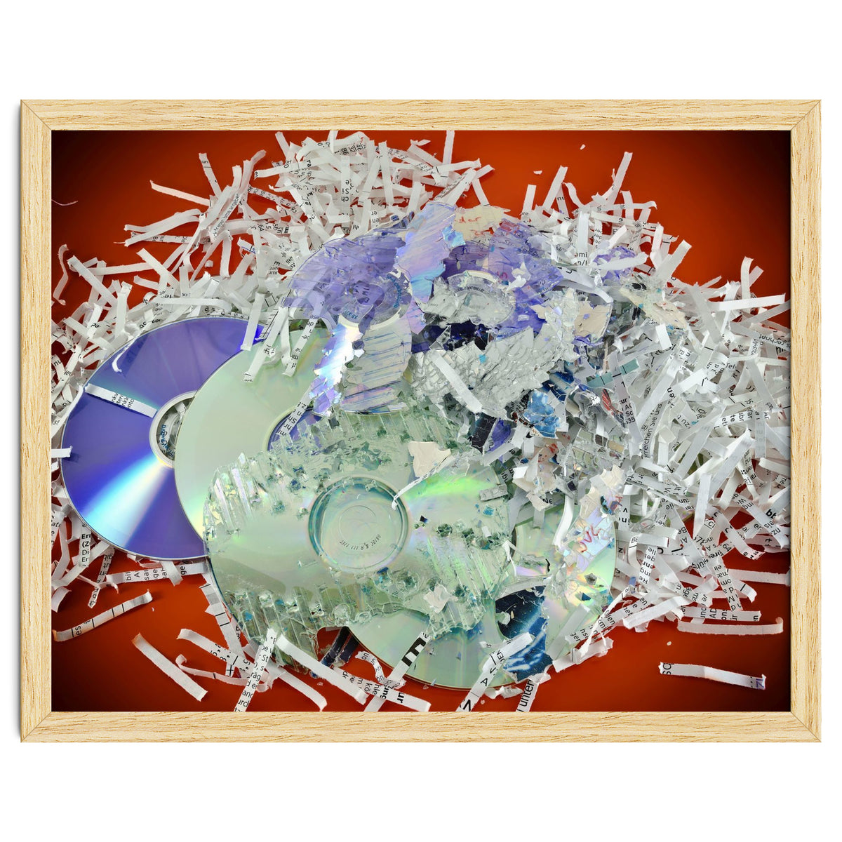 Destroyed information