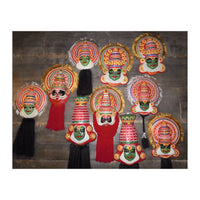Mask On The Wall - Kathakali Face (Print Only)