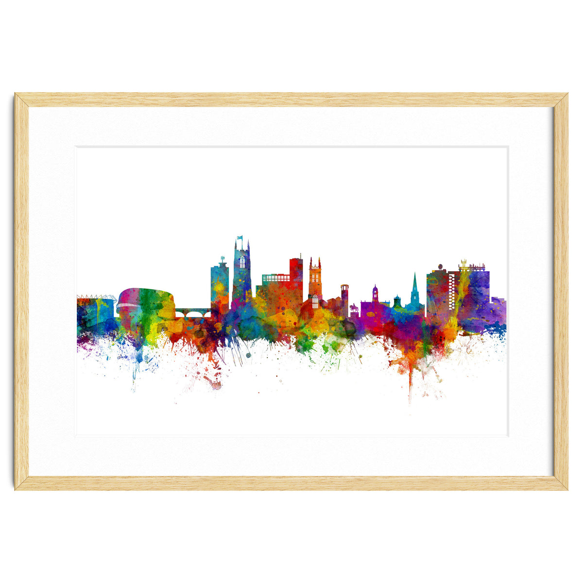 Derby England Skyline