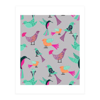 Birds Pattern (Print Only)