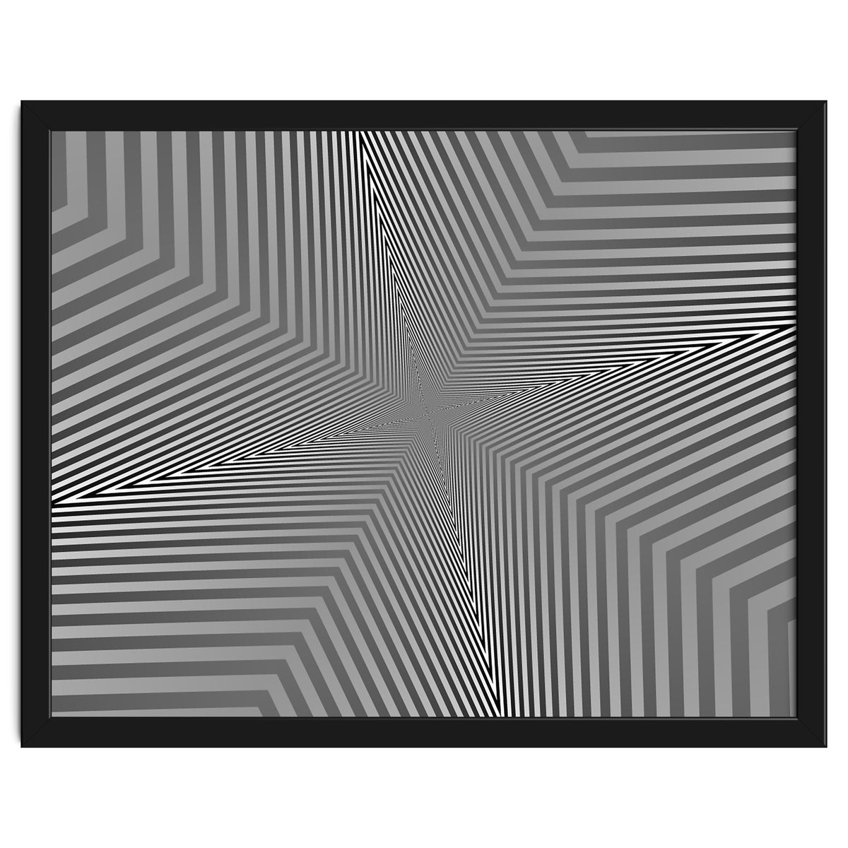 Abstract Triangle Pattern Geometric