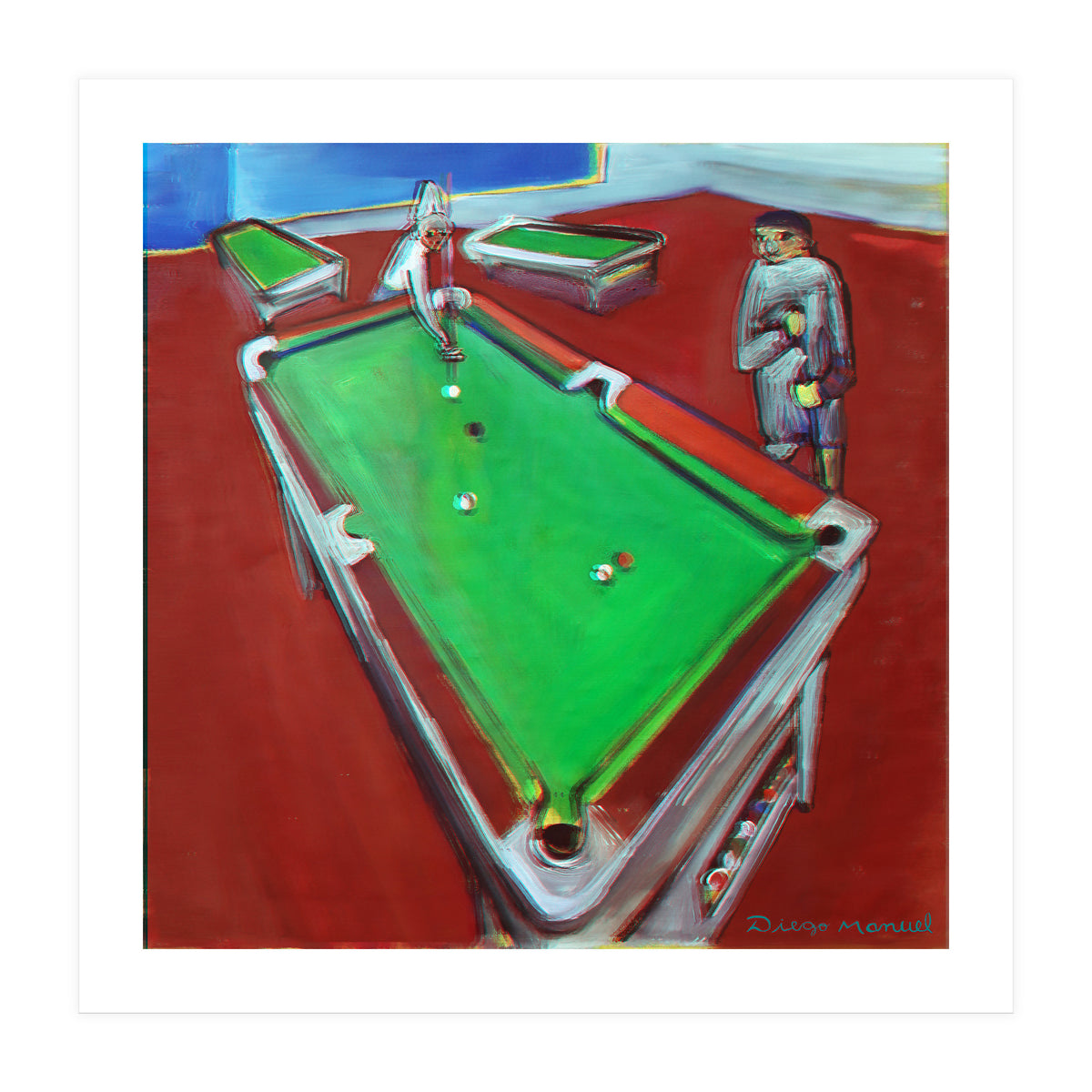 Noche De Pool 2 2 (Print Only)