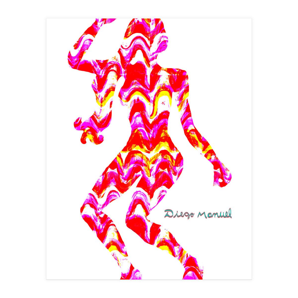 Dance Girl B 16  (Print Only)