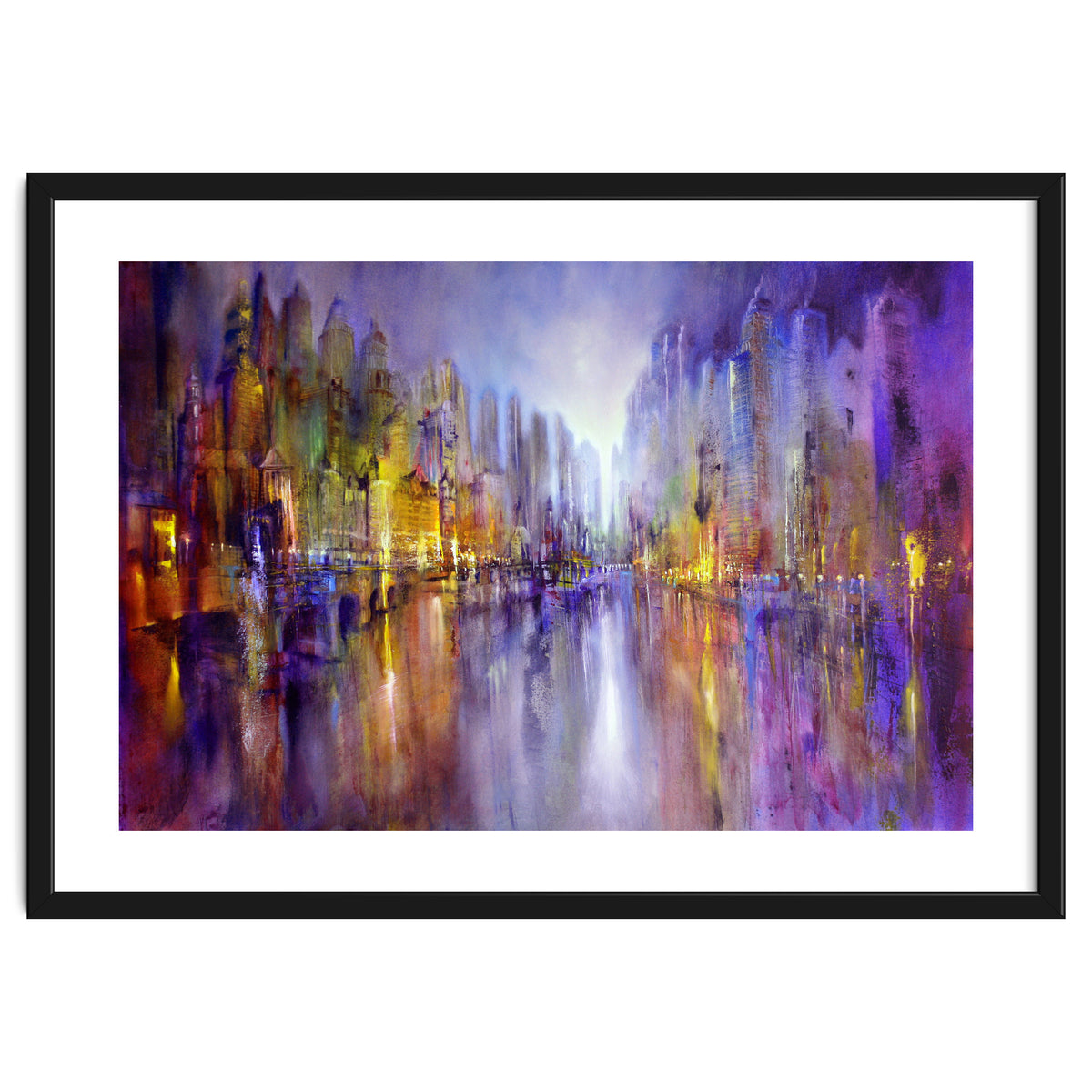 Stadt Am Fluss - city on the riverside