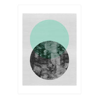 Geometric Watercolor V (Print Only)