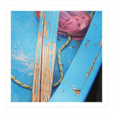 Weathered boat, sail and oar (Print Only) thumbnail
