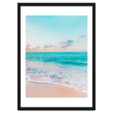 Ocean Bliss, Nature Landscape Sea Travel Tropical, Nordic Luxe Photography Pastel Island Digital thumbnail
