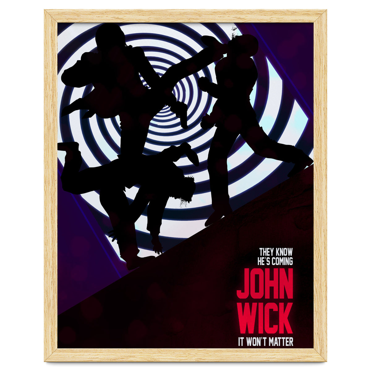 John Wick Minimal Movie Poster