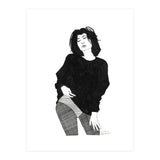 Untitled #44 - Woman in black (Print Only) thumbnail