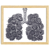 Lungs With Peonies