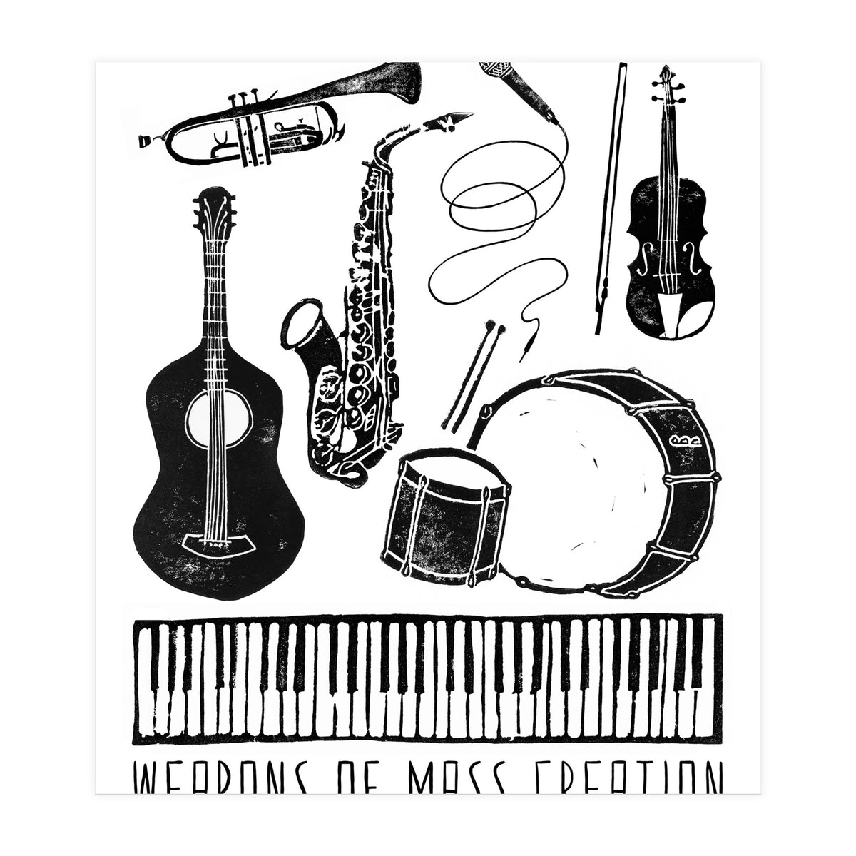 Weapons Of Mass Creation - Music (Print Only)