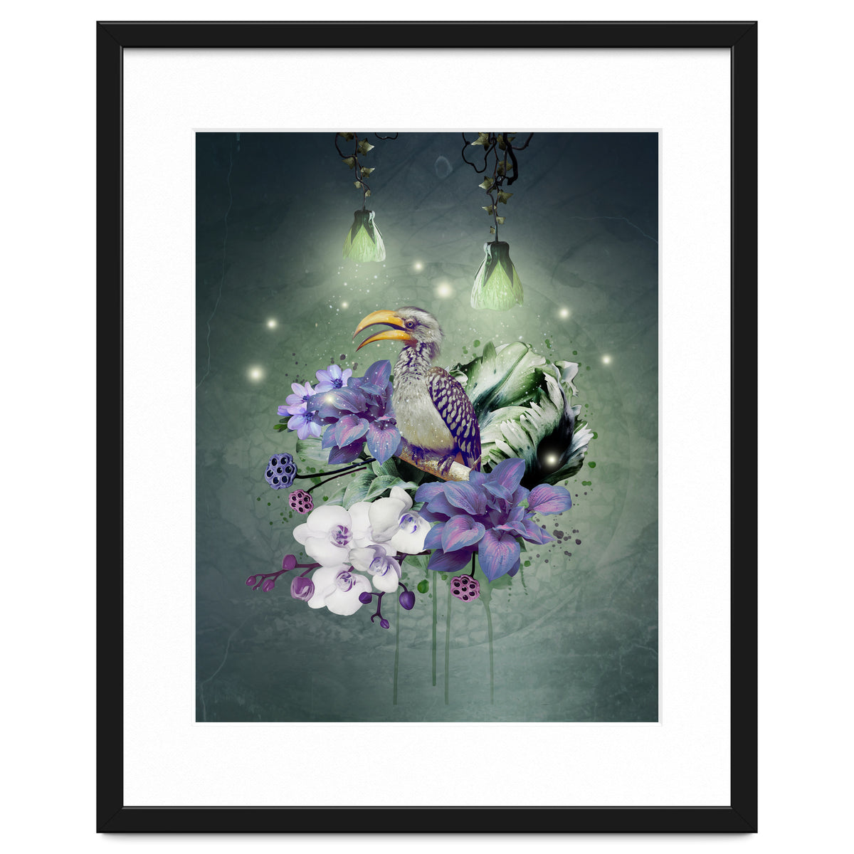 Floral Magic Hornbill