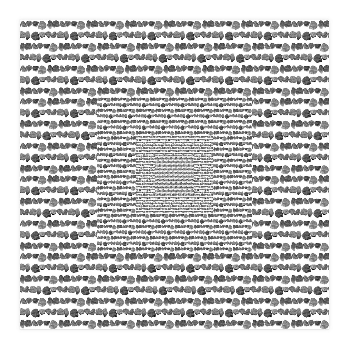 Squares with stones (Print Only)