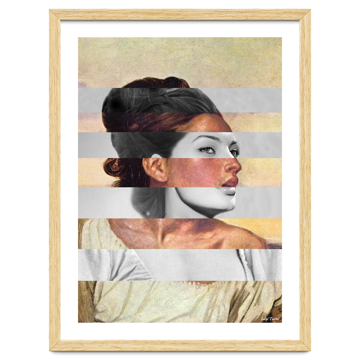 Delacroix's Orphan Girl At The Cemetery & Sophia Loren