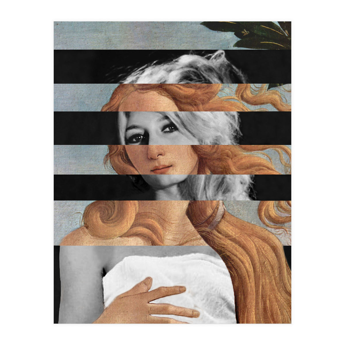 Botticelli's "Venus" & Brigitte Bardot (Print Only)