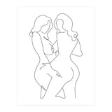 lovers nude line (Print Only) thumbnail