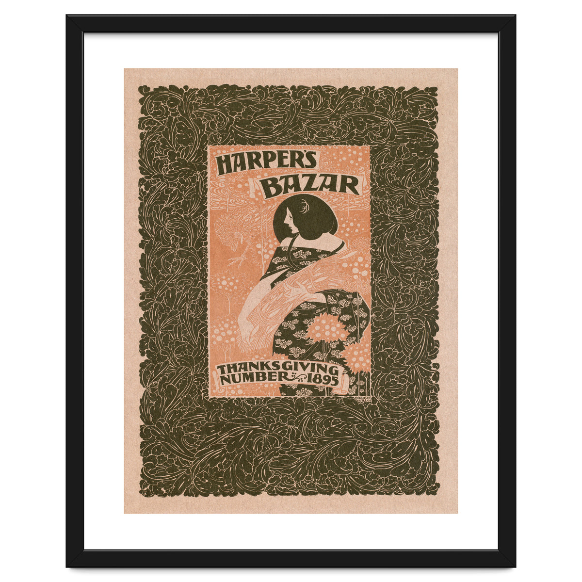 Harpers Bazar Thanksgiving Advertisement