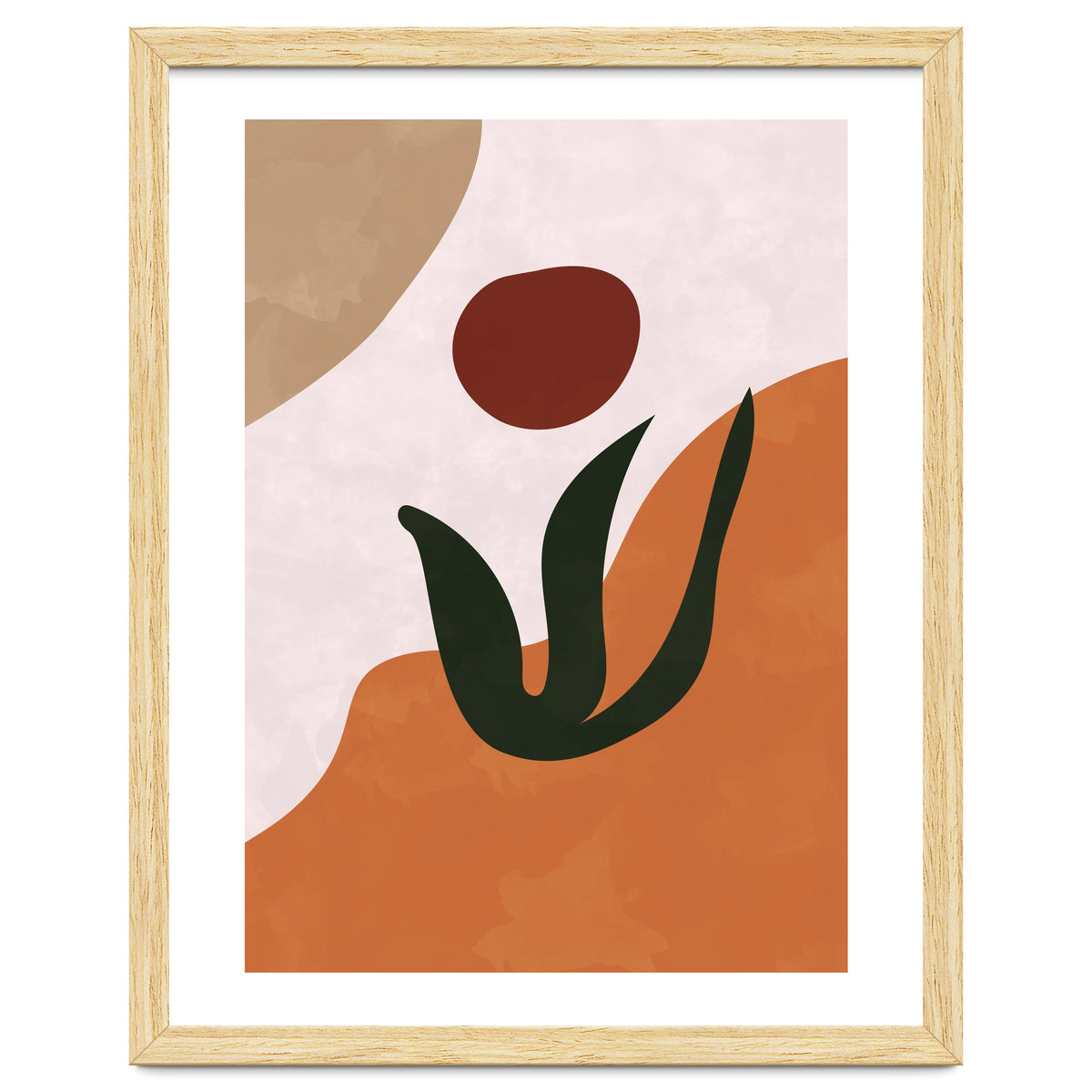 Abstract Nordic Botanical