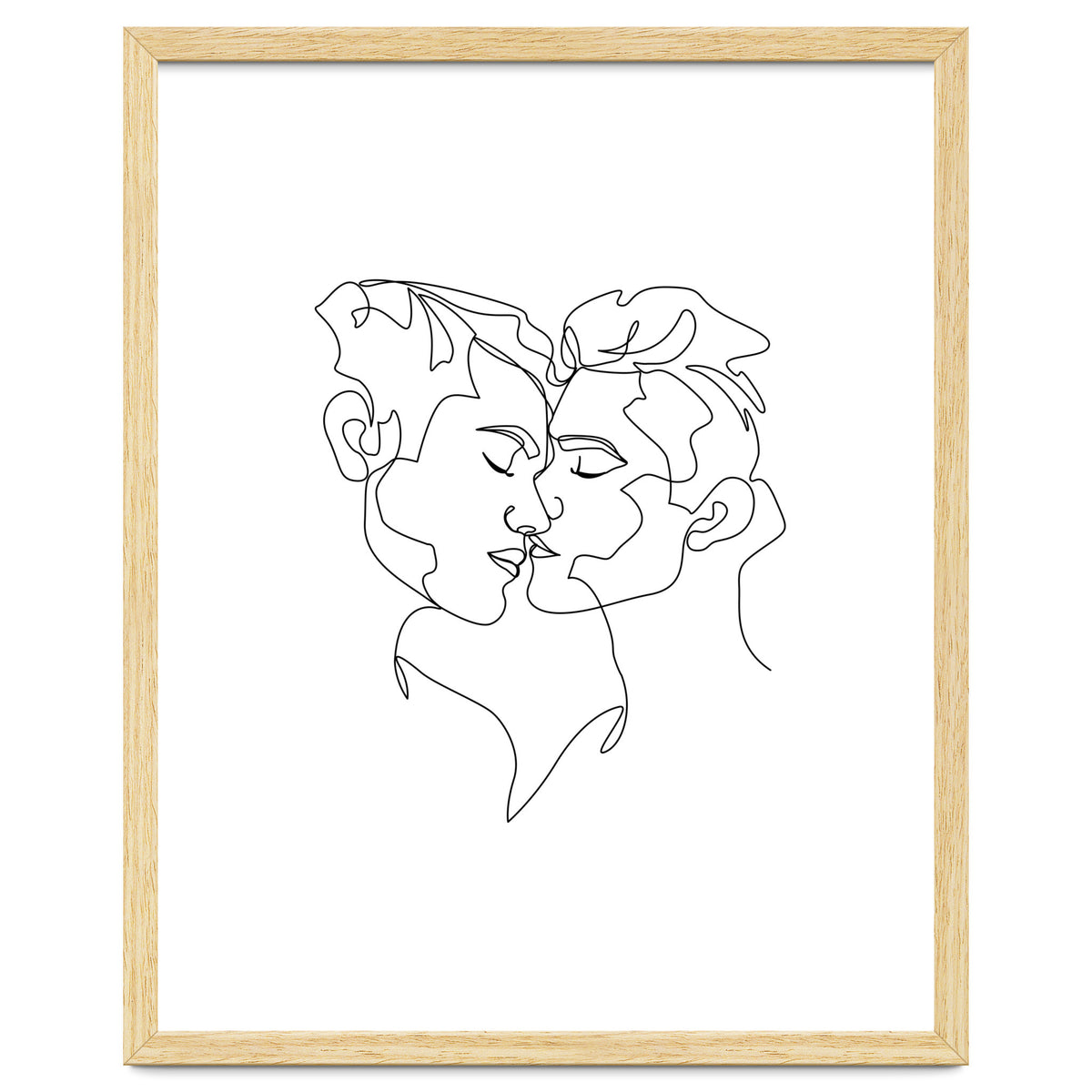 gay love line art