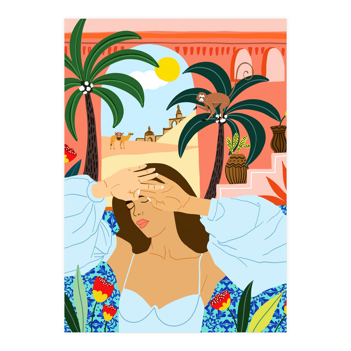 'Cause a little bit of summer is what the whole year is all about (Print Only)