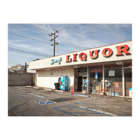 Liquor Store Santa Monica (Print Only)