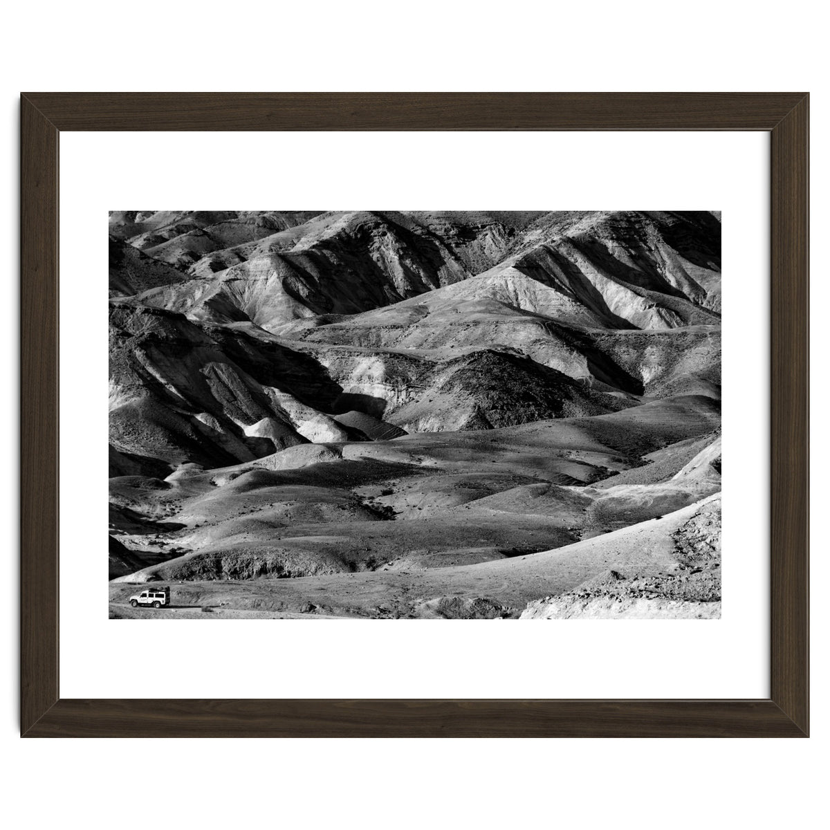 Driving across the Judean Desert