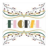 Art Deco Floral  (Print Only) thumbnail