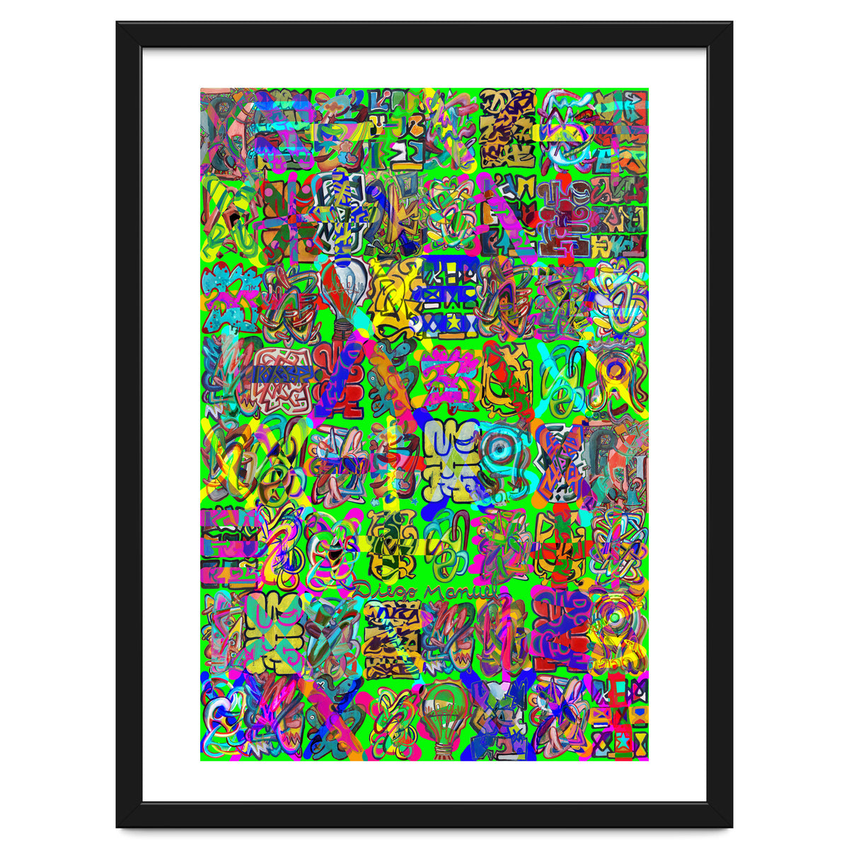 Graffitis 2021 Tapiz 107