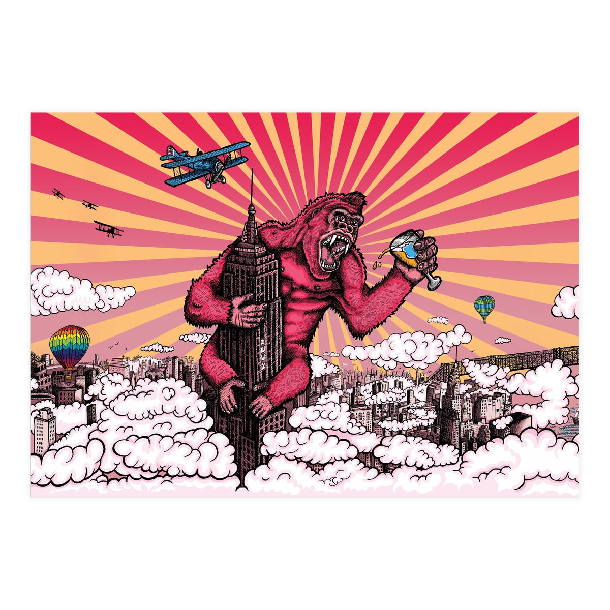 Beer Kong  (Print Only)