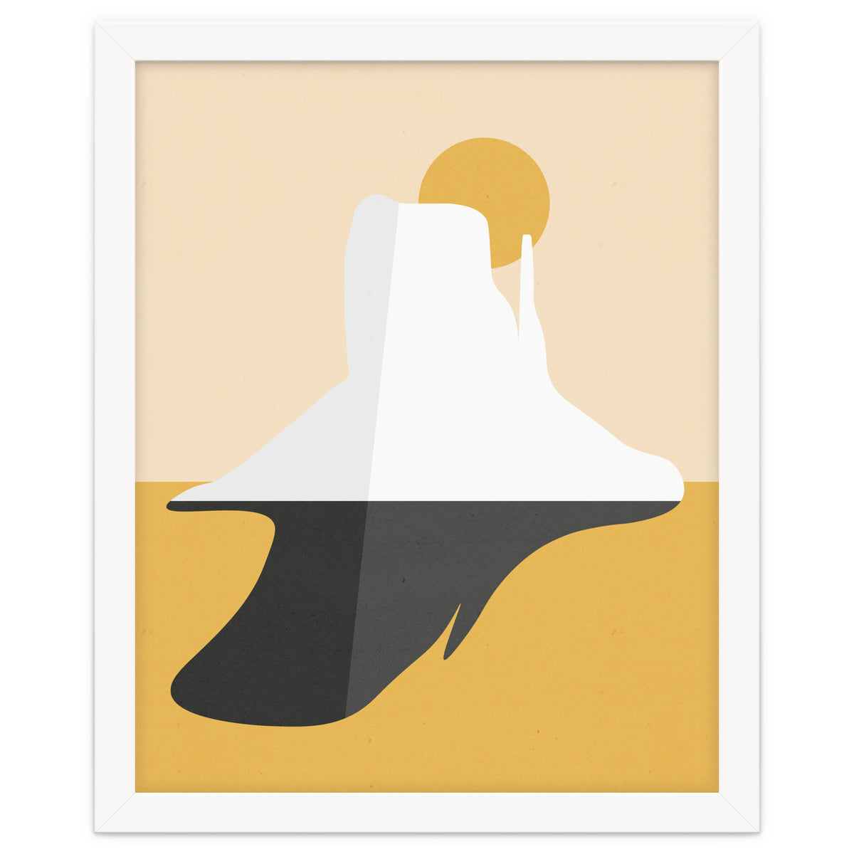 Abstract Mesa - Golden Desert