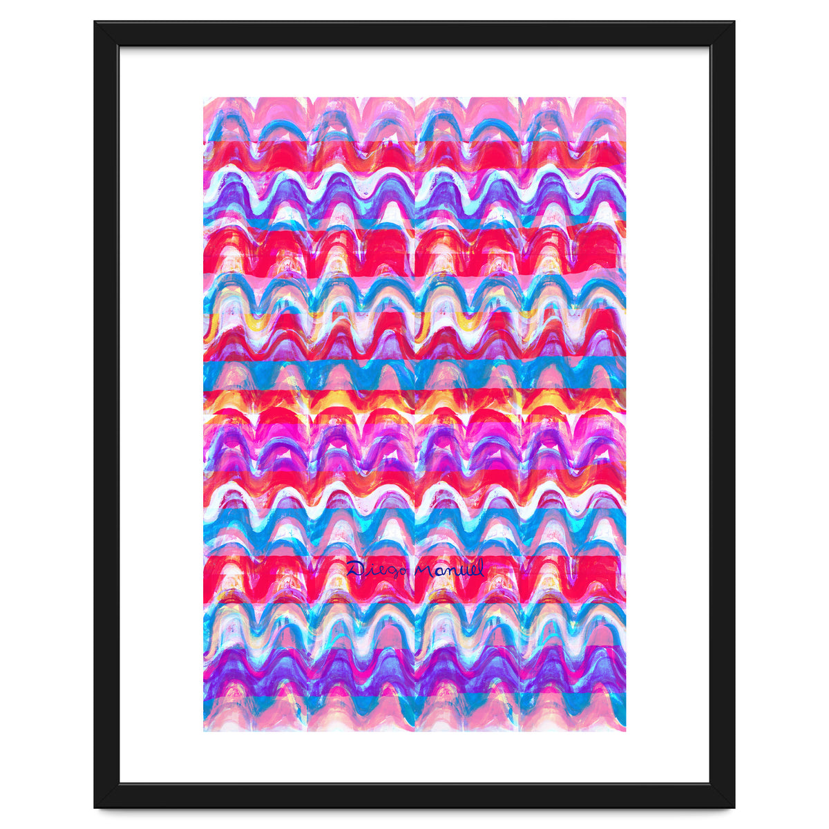 Pop abstract color full