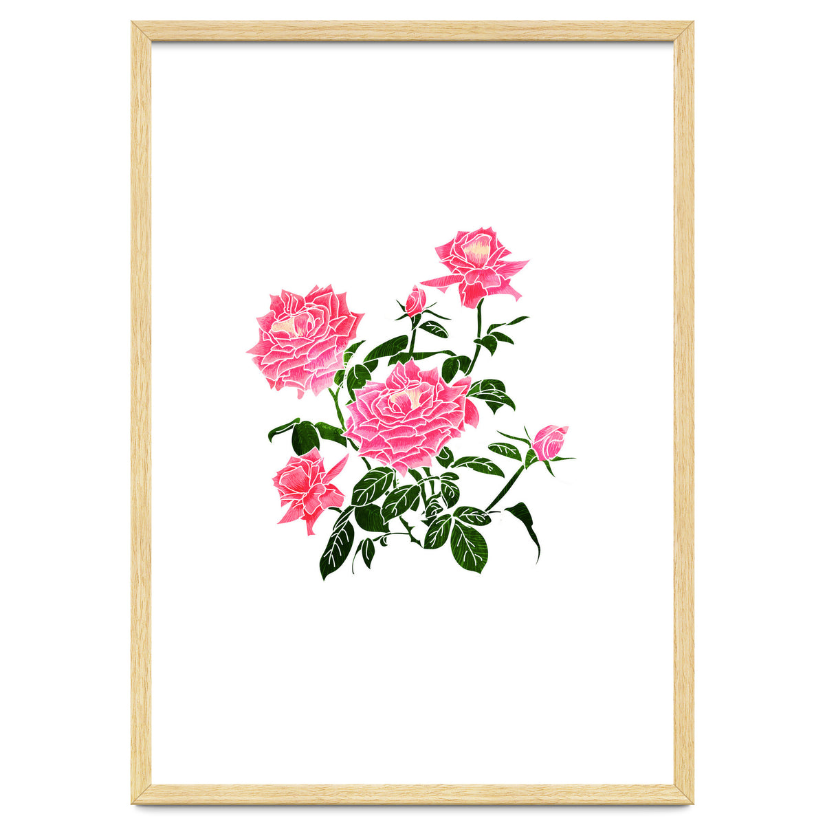 Rose V2 Art Print